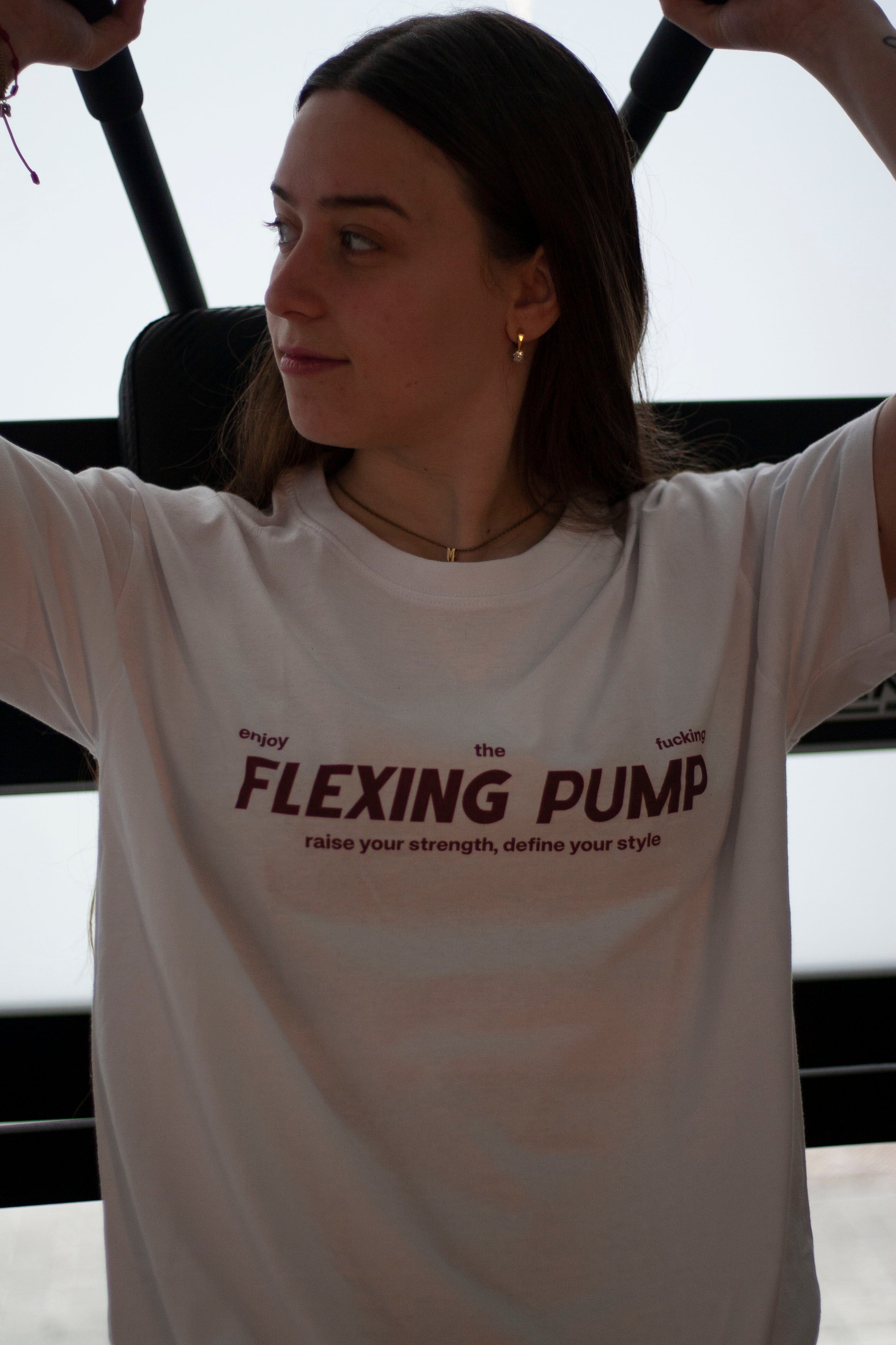 Camiseta Raise Your Strength - Blanca