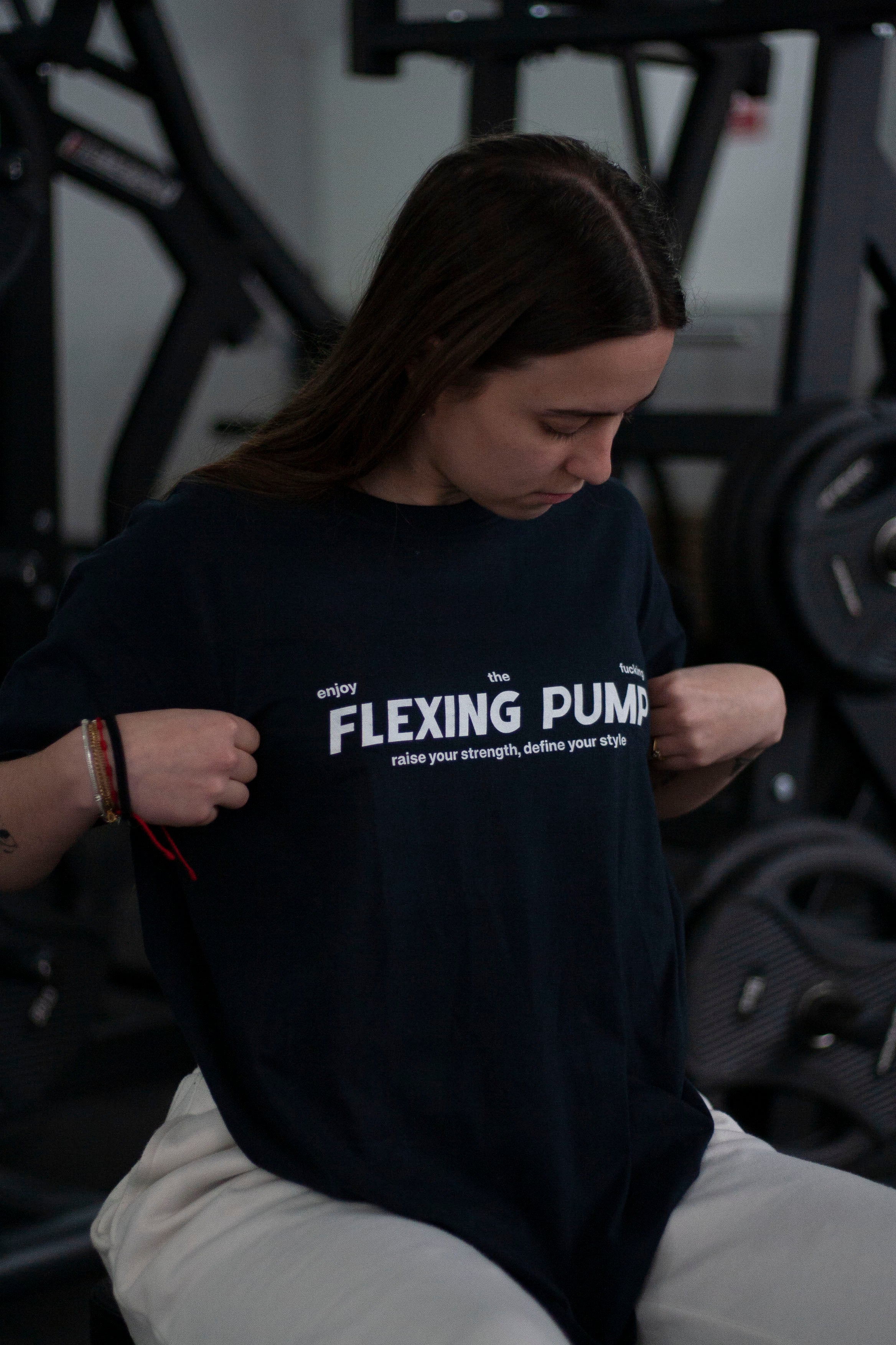 Camiseta Raise Your Strength - Blue Navy