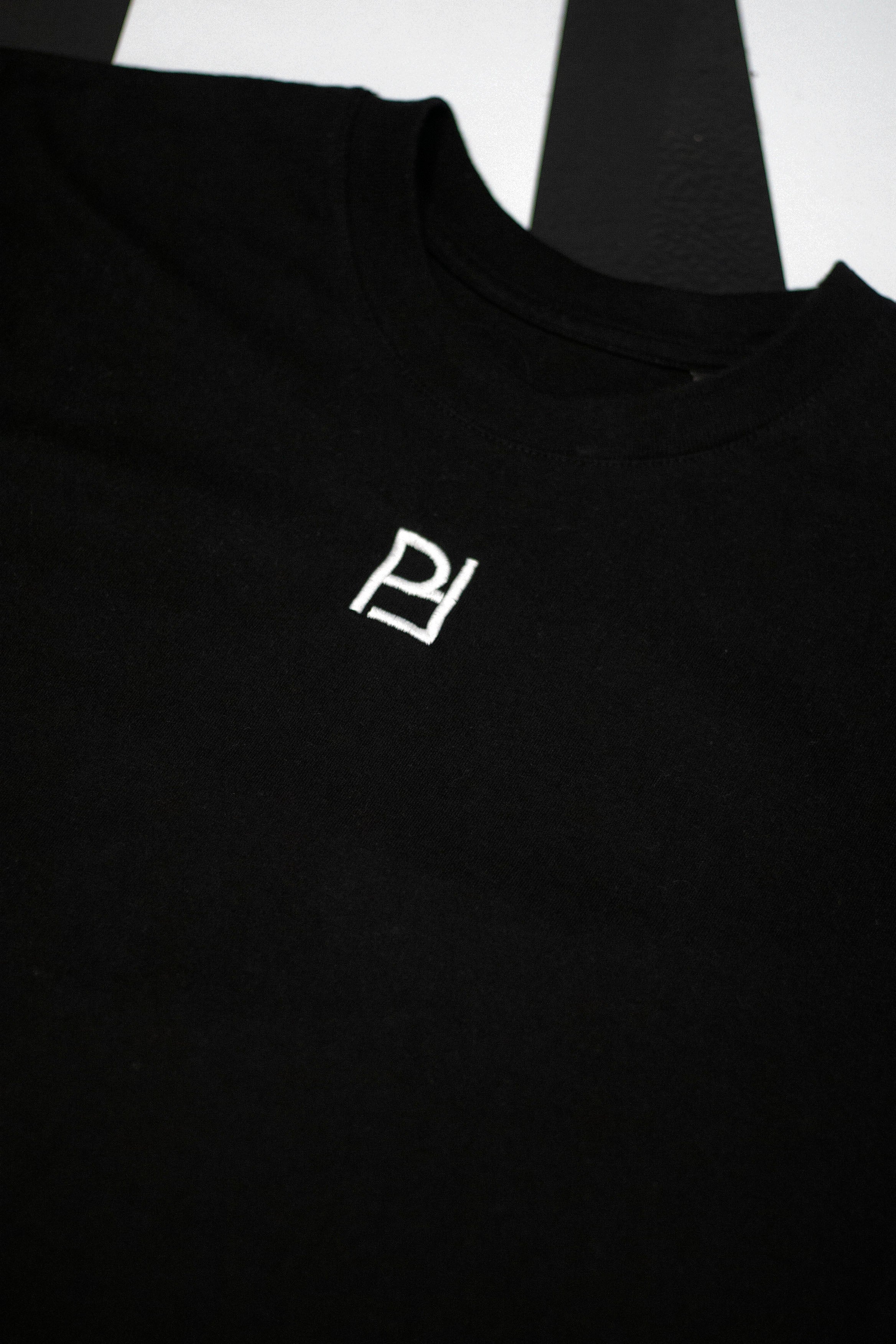 Camiseta Oversize PUMP NOT FOUND - Negra