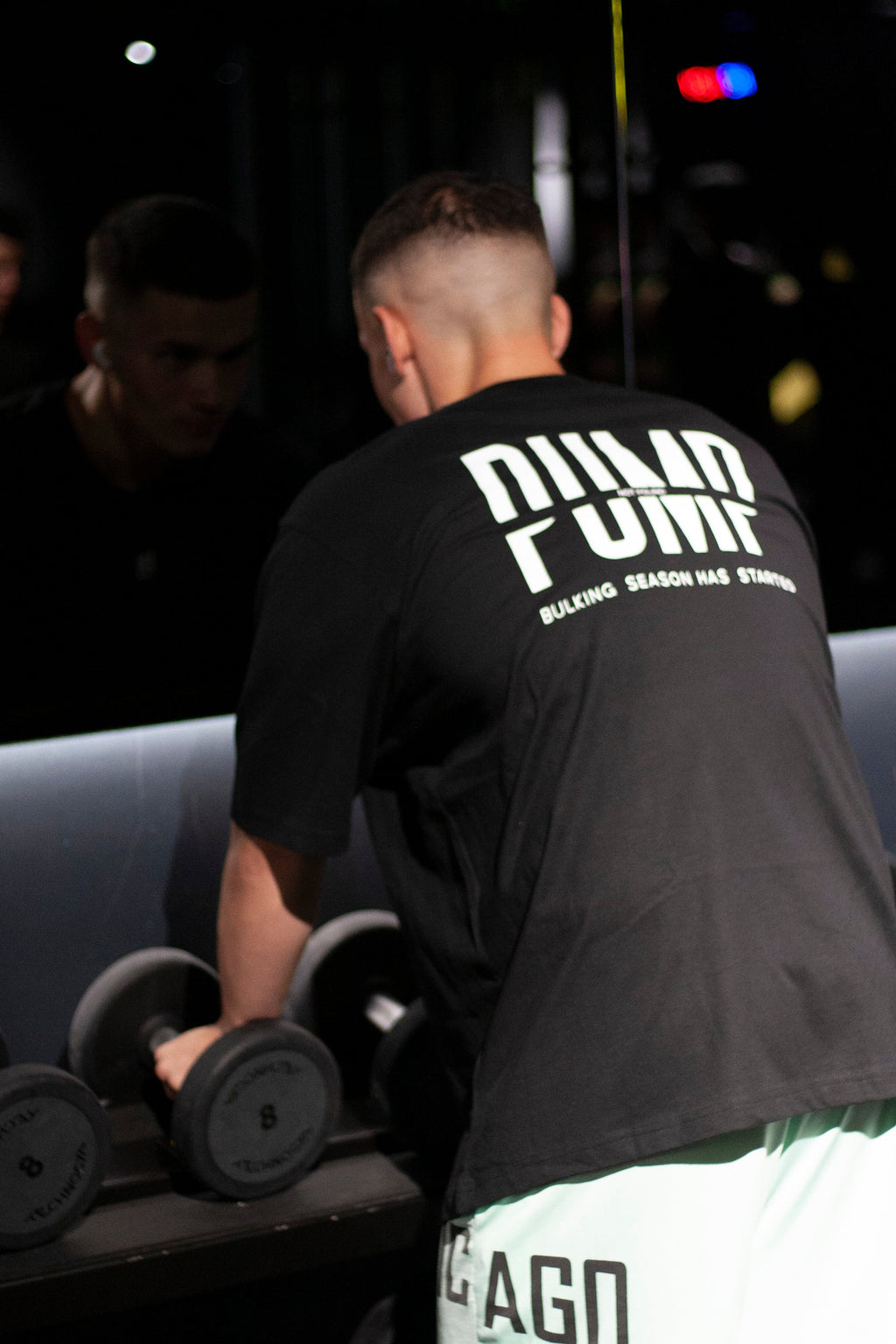 Camiseta Oversize PUMP NOT FOUND - Negra