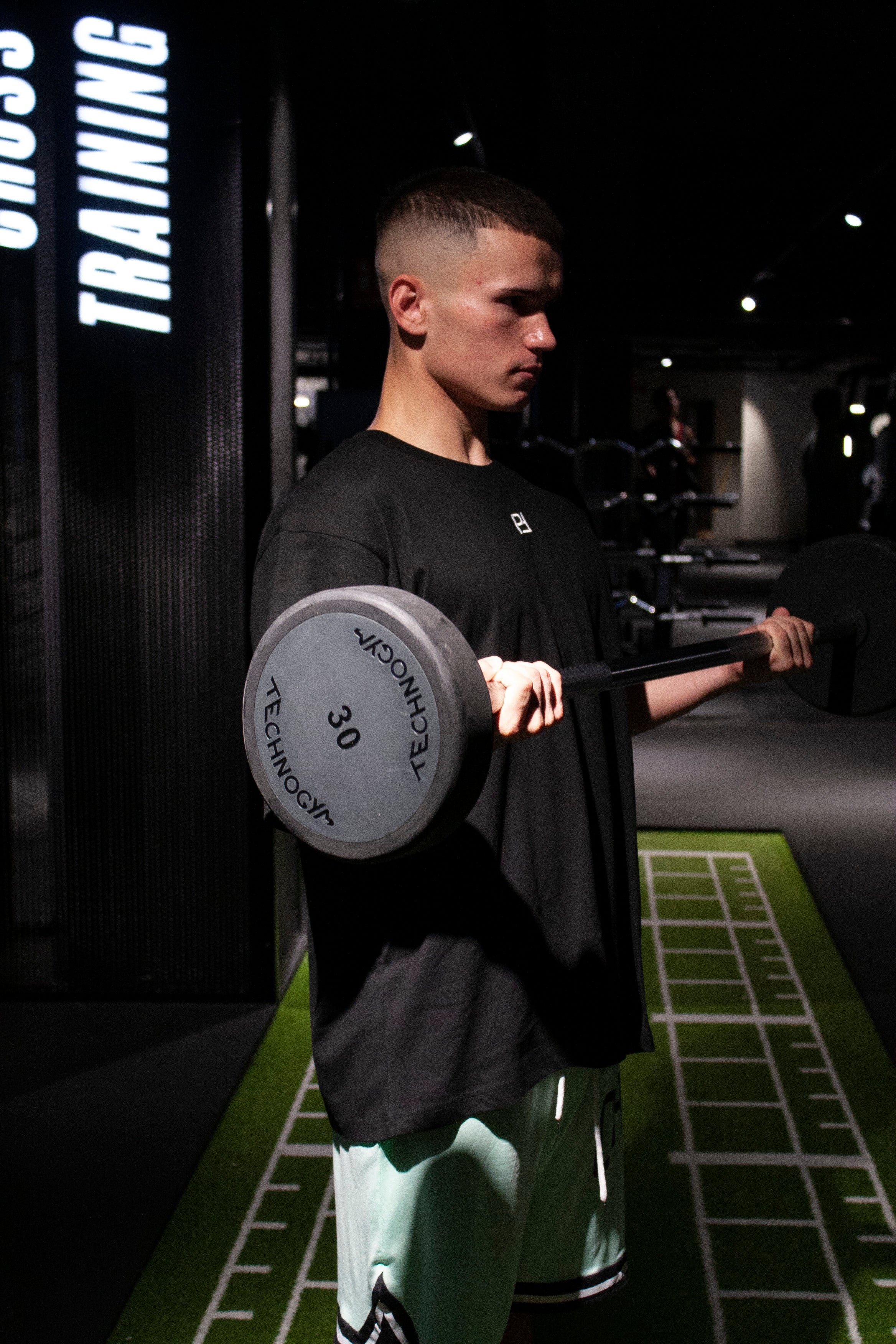 Camiseta Oversize PUMP NOT FOUND - Negra